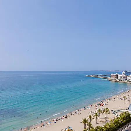 Hb Apartaments Playa Del Postiguet Beach Alicante Esterno foto