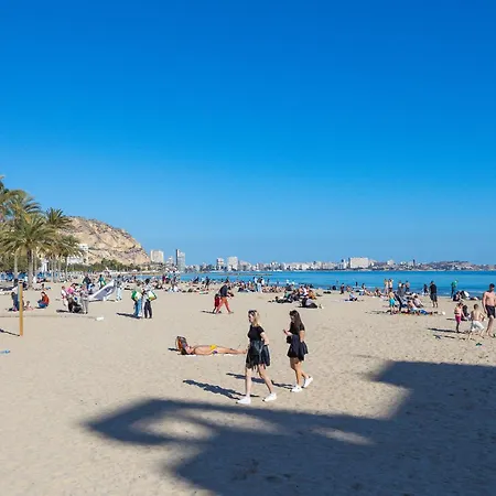 Hb Apartaments Playa Del Postiguet Beach Alicante Esterno foto